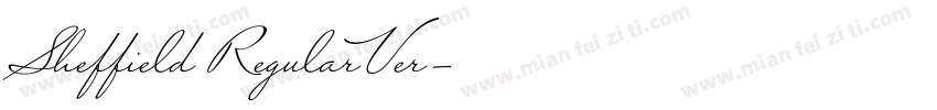 Sheffield RegularVer字体转换